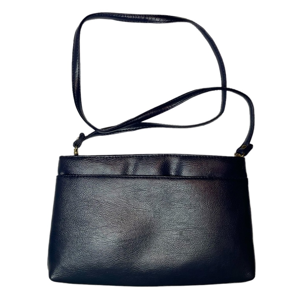 Vintage Square Blue Rectangular Crossbody Purse - image 2